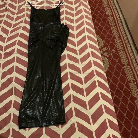 NWT Jluxlabel beautiful black dress with sleeves hands size S - Picture 7 of 17